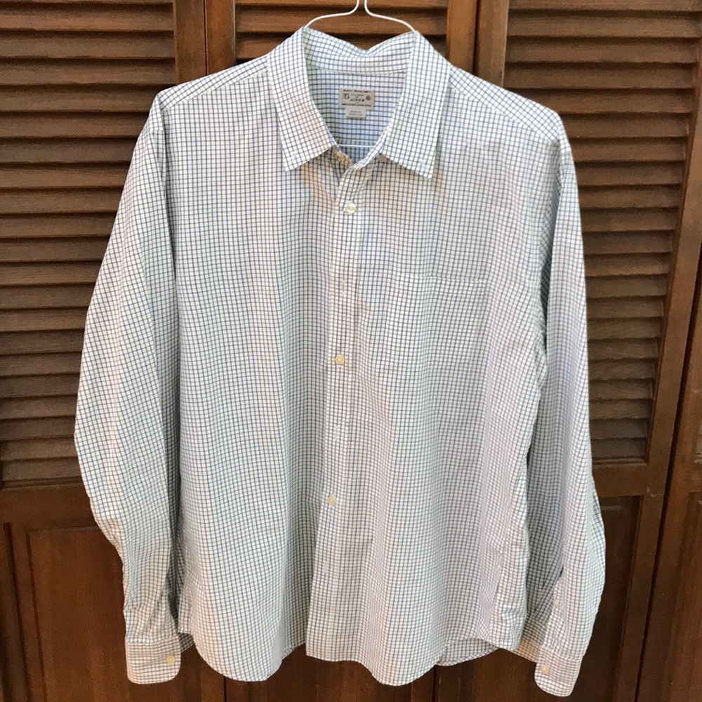 JCrew Woven Button up